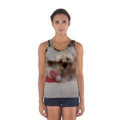 Cockapoo In Dog s Bed Sport Tank Top 