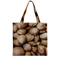 Shellfishs Photo Print Pattern Grocery Tote Bag by dflcprintsclothing