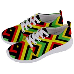 Reggae Vintage Geometric Vibrations Men s Lightweight Sports Shoes by beautyskulls