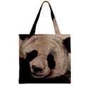 Giant Panda Zipper Grocery Tote Bag View2