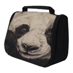 Giant Panda Full Print Travel Pouch (small) by ArtByThree