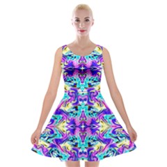 Ml 129 2 Velvet Skater Dress by ArtworkByPatrick