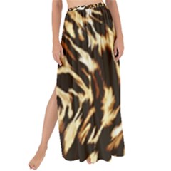 Luxury Animal Print Maxi Chiffon Tie-Up Sarong