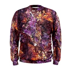 Colorful Rusty Abstract Print Men s Sweatshirt by dflcprintsclothing