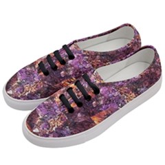 Colorful Rusty Abstract Print Women s Classic Low Top Sneakers by dflcprintsclothing