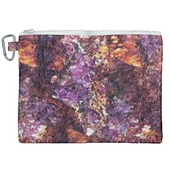 Colorful Rusty Abstract Print Canvas Cosmetic Bag (xxl) by dflcprintsclothing