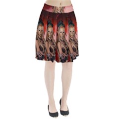 Wonderful Mythical Fairy Pleated Skirt by FantasyWorld7