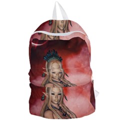 Wonderful Mythical Fairy Foldable Lightweight Backpack by FantasyWorld7