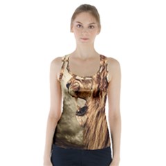 Roaring Lion Racer Back Sports Top by Sudhe