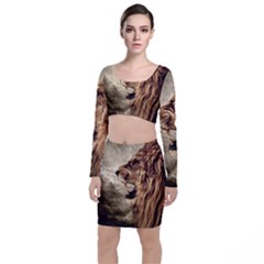 Roaring Lion Top And Skirt Sets by Sudhe