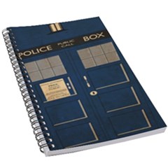 Tardis Poster 5 5  X 8 5  Notebook by Sudhe