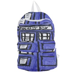 Tardis Painting Foldable Lightweight Backpack by Sudhe