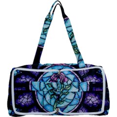 Cathedral Rosette Stained Glass Beauty And The Beast Multi Function Bag
