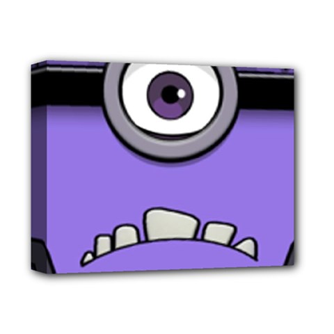 Evil Purple Deluxe Canvas 14  X 11  (stretched)