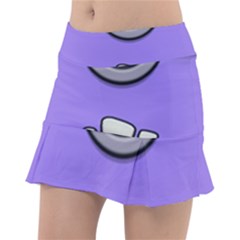 Evil Purple Tennis Skirt by Sudhe