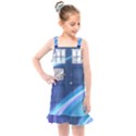 Tardis Space Kids  Overall Dress View1