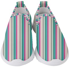 Candy Stripes 1 Kids  Slip On Sneakers