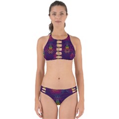 Boho Hamsa Mandala Perfectly Cut Out Bikini Set by lucia