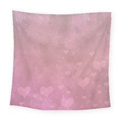 Lovely Hearts Square Tapestry (large) by lucia