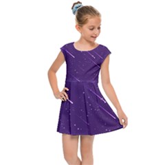 Meteors Kids  Cap Sleeve Dress by bunart