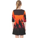 Giraffe Animal Africa Sunset Pocket Dress View2