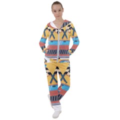 Automobile Car Checkered Drive Women s Tracksuit by Sudhe