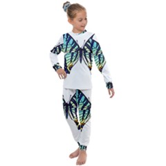 A Colorful Butterfly Kids  Long Sleeve Set 