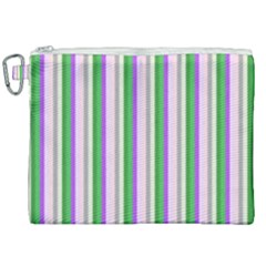 Candy Stripes 2 Canvas Cosmetic Bag (xxl)