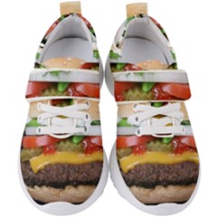 Abstract Barbeque Bbq Beauty Beef Kids  Velcro Strap Shoes by Sudhe