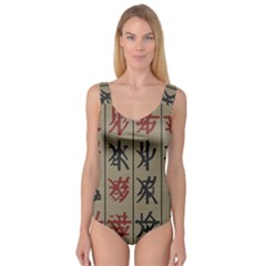 Ancient Chinese Secrets Characters Princess Tank Leotard  by Sudhe