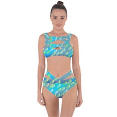 Animal Nature Cartoon Wild Wildlife Wild Life Bandaged Up Bikini Set  by Sudhe