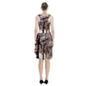 Autumn Fractal Forest Background Racerback Midi Dress View2