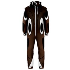 Dog Pup Animal Canine Brown Pet Hooded Jumpsuit (men)  by Sudhe