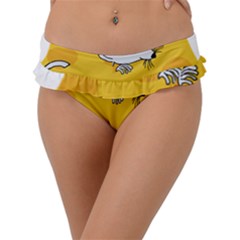 Rat Mouse Cheese Animal Mammal Frill Bikini Bottom by Sudhe