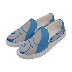 Ram Zodiac Sign Zodiac Moon Star Women s Canvas Slip Ons by Sudhe