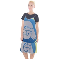 Ram Zodiac Sign Zodiac Moon Star Camis Fishtail Dress by Sudhe