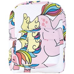 Unicorn Arociris Raimbow Magic Full Print Backpack by Sudhe