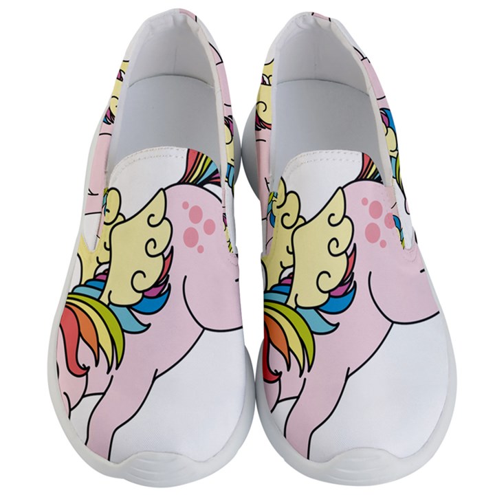 Unicorn Arociris Raimbow Magic Men s Lightweight Slip Ons