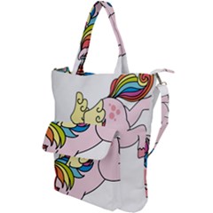 Unicorn Arociris Raimbow Magic Shoulder Tote Bag