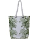 Trees Tile Horizonal Full Print Rope Handle Tote (Small) View1