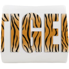 Tiger Bstract Animal Art Pattern Skin Seat Cushion by Sudhe