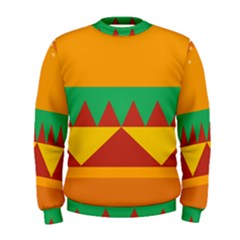 Burger Bread Food Cheese Vegetable Men s Sweatshirt by Sudhe