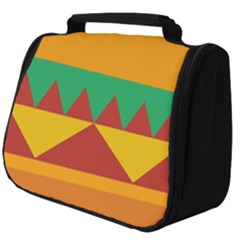 Burger Bread Food Cheese Vegetable Full Print Travel Pouch (big) by Sudhe