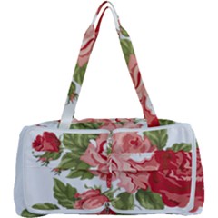 Flower Rose Pink Red Romantic Multi Function Bag by Sudhe