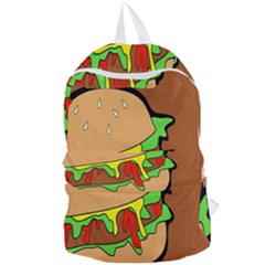 Burger Double Foldable Lightweight Backpack