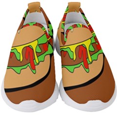 Burger Double Kids  Slip On Sneakers by Sudhe