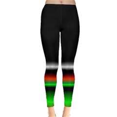 Colorful Neon Background Images Leggings  by Sudhe