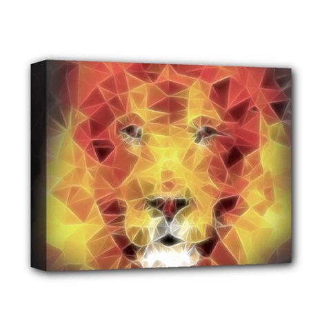 Fractal Lion Deluxe Canvas 14  X 11  (stretched)