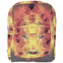 Fractal Lion Full Print Backpack