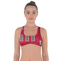 Red House Got No Strings Sports Bra by Sudhe